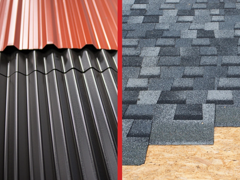 metal roof vs shingles
